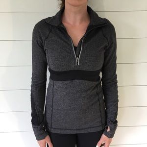 Lululemon Full Tilt Herringbone Pullover